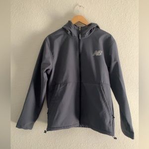 New Balance NWT Men's Hooded Jacket - New Men | Color: Grey | Size: M